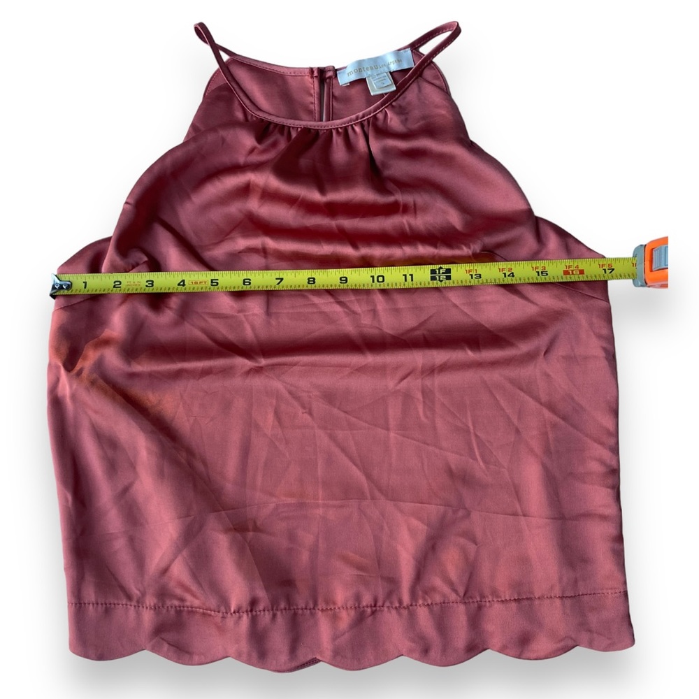 Monteau LA Barbie Pink Mauve Tank Top (S) - Picture 4 of 11